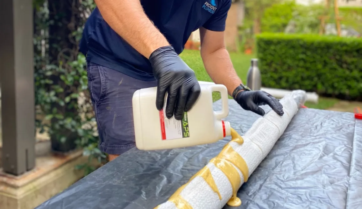 Preparing a resin liner for no-dig pipe relining